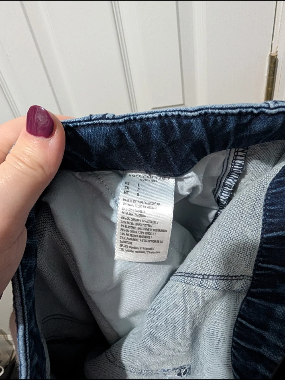 American Eagle Dark Wash Jogger Jeans